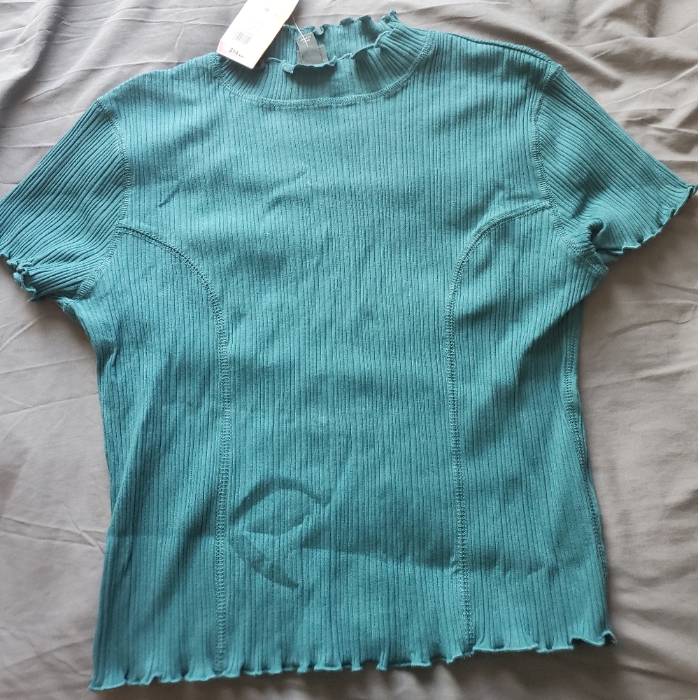 Wild fable ribbed slim top